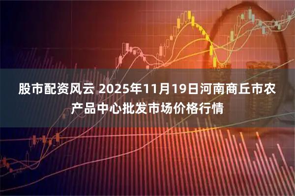 股市配资风云 2025年11月19日河南商丘市农产品中心批发市场价格行情